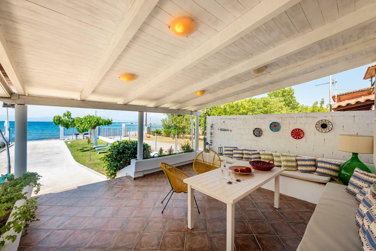 Kiko, The Coastline House Villa Kato Achaia Exterior foto